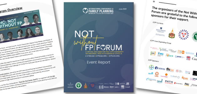 ICFP’s First-ever #NotWithoutFP Forum Event Report Now Available