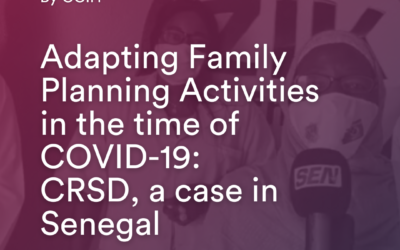 Adapting Family Planning Activities in the time of COVID-19