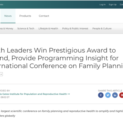 Youth Leaders Win Prestigious Award to Attend, Provide Programming Insight for ICFP