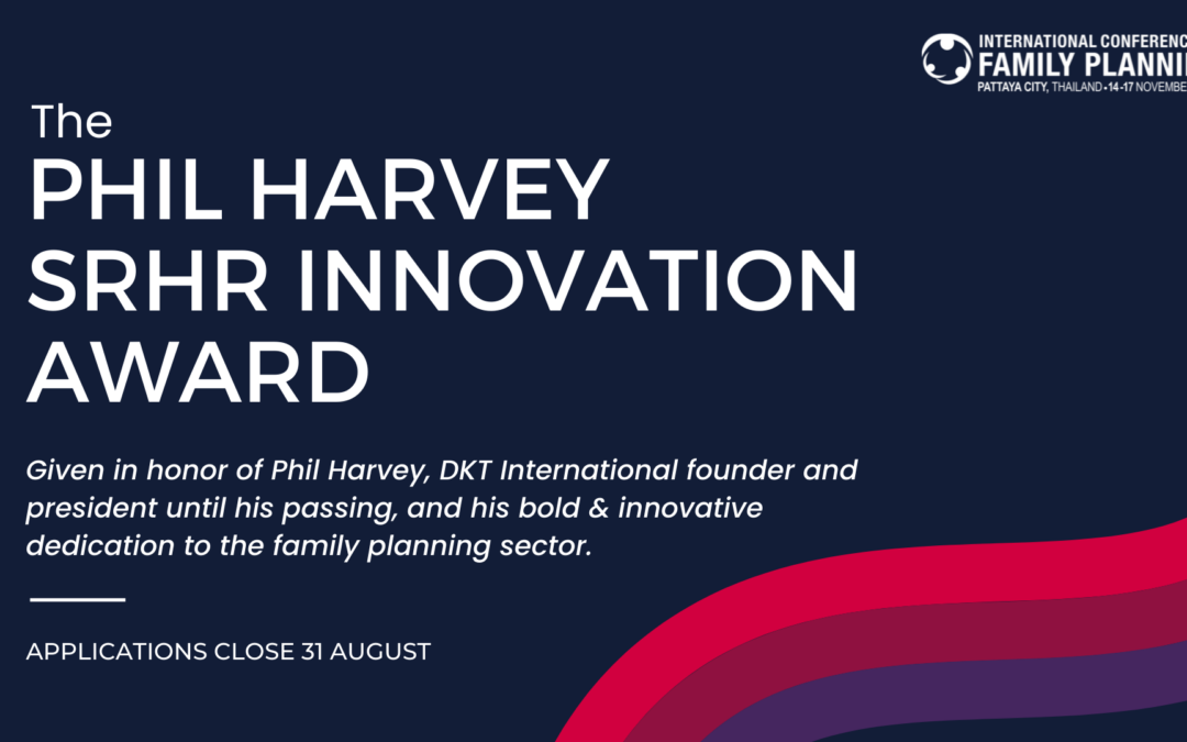 ICFP 2022 Introduces the Phil Harvey SRHR Innovation Award