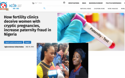 How fertility clinics deceive women with cryptic pregnancies, increase paternity fraud in Nigeria