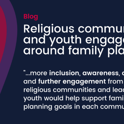 Religious communities and youth engagement around family planning