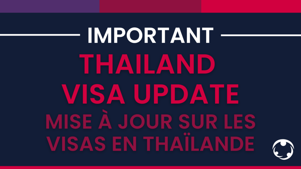 Important Thailand Visa Update for ICFP2022 ICFP