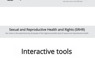 WHO Guidelines – Sexual and Reproductive Health and Rights (SRHR)