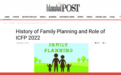 History of Family Planning and Role of ICFP 2022