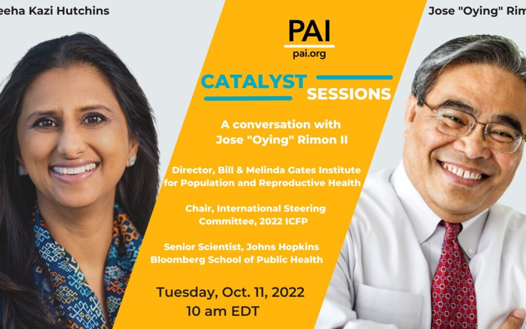 PAI Catalyst Sessions: A Conversation with Jose “Oying” Rimon