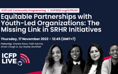 Equitable Partnerships with Youth-Led Organizations: The Missing Link in SRHR Initiatives