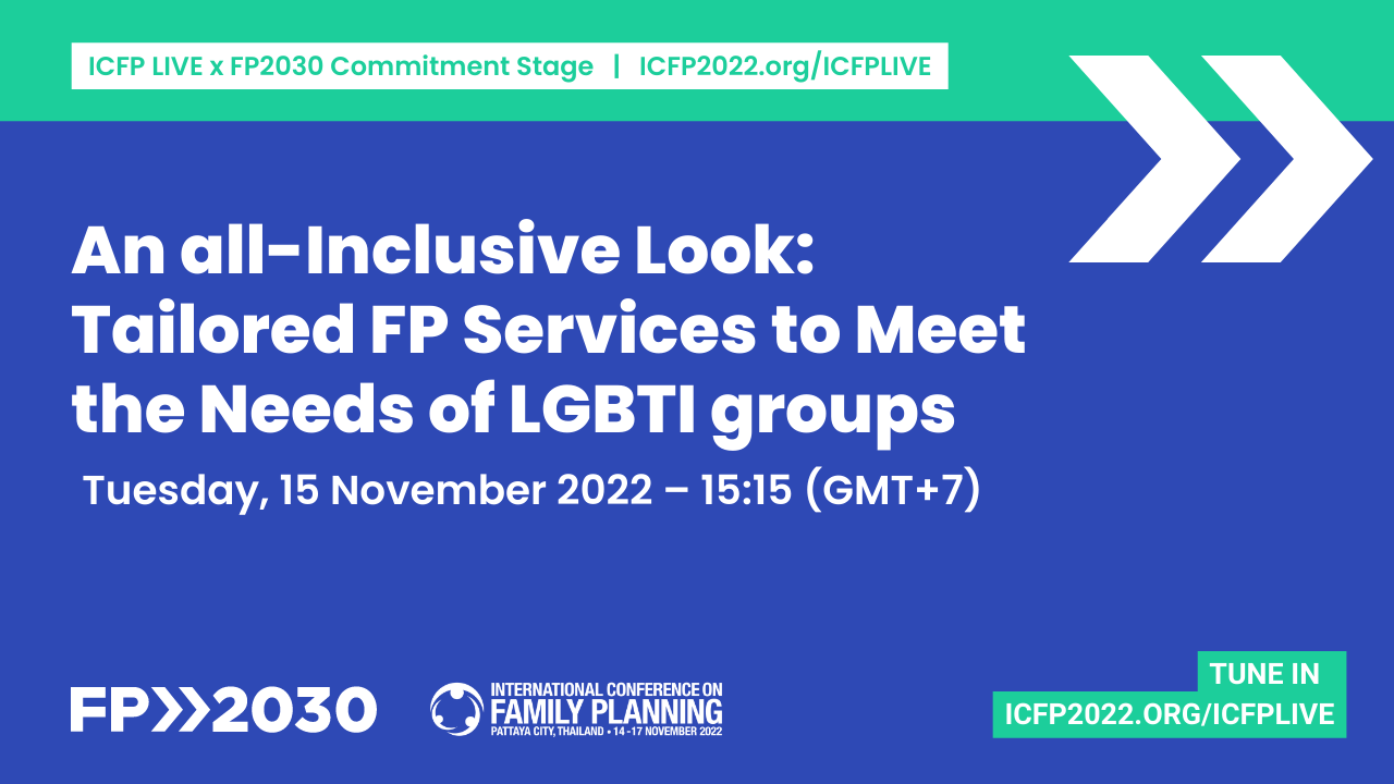 An all-Inclusive Look: Tailored FP Services to Meet the Needs of LGBTI groups