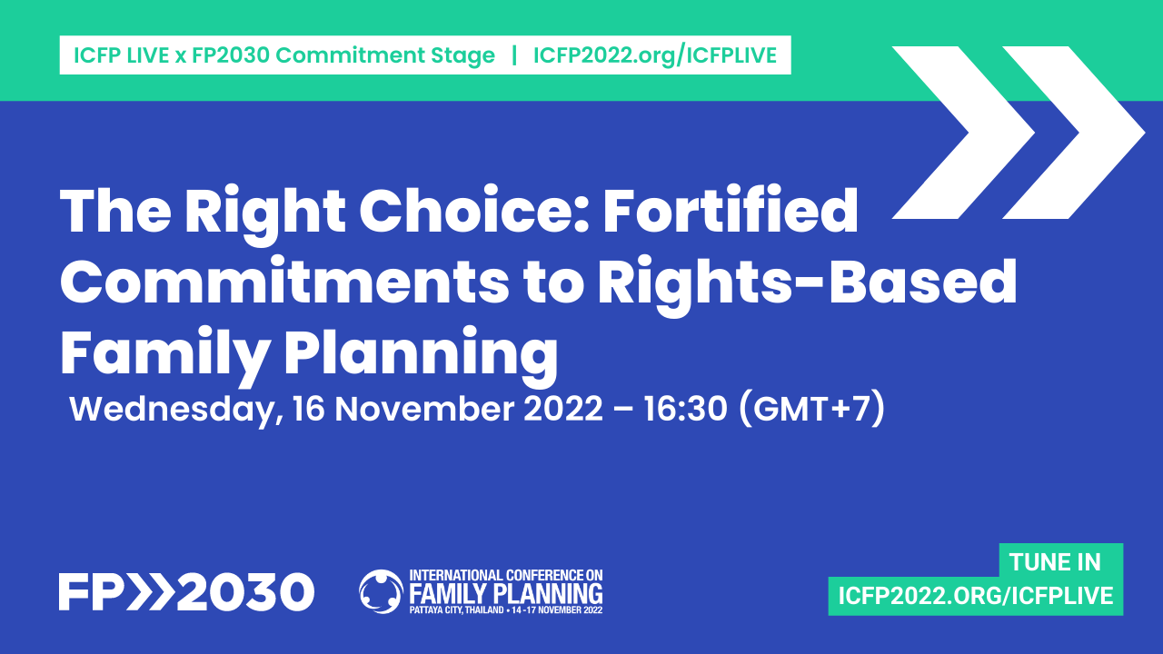 The Right Choice: Fortified Commitments to Rights-Based Family Planning