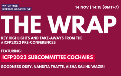 The Wrap – Pre-conference