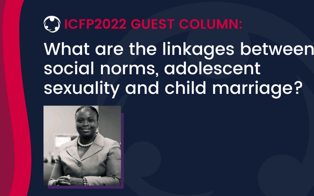 Soul searching: What are the linkages between social norms, adolescent sexuality and child marriage?