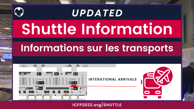 REVISED ICFP2022 Shuttle Schedule Out Now